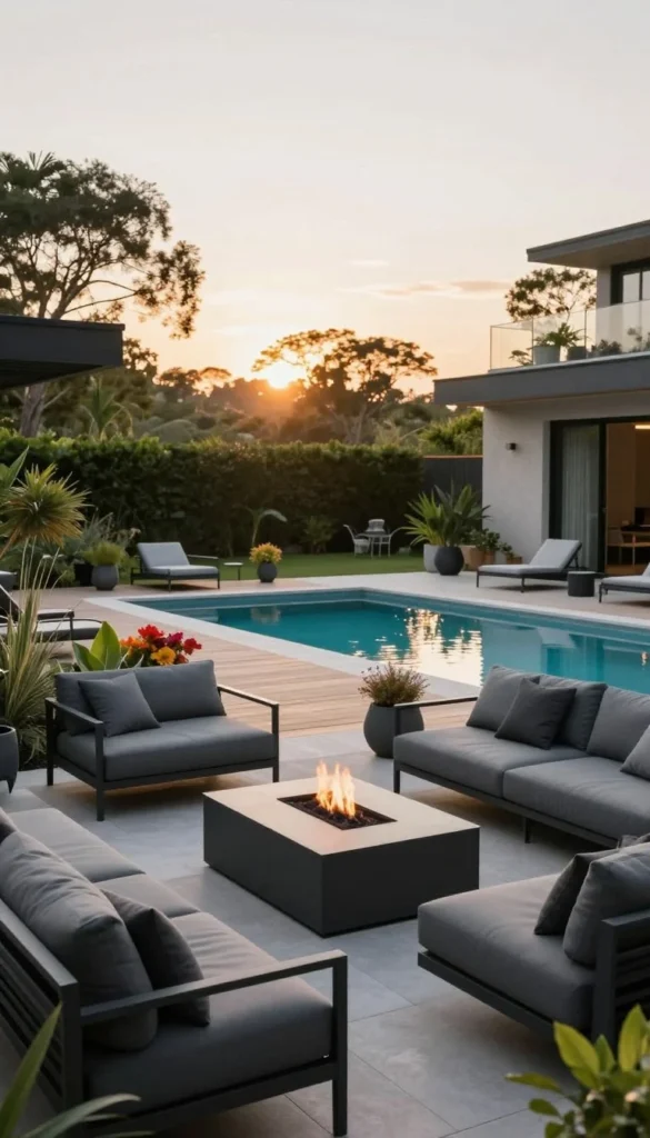  Elegant Backyard Retreat Modern Outdoor Living by Candela