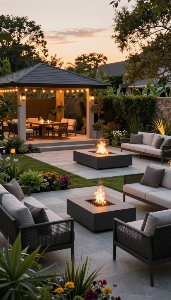  Elegant Backyard Retreat Modern Outdoor Living by Candela