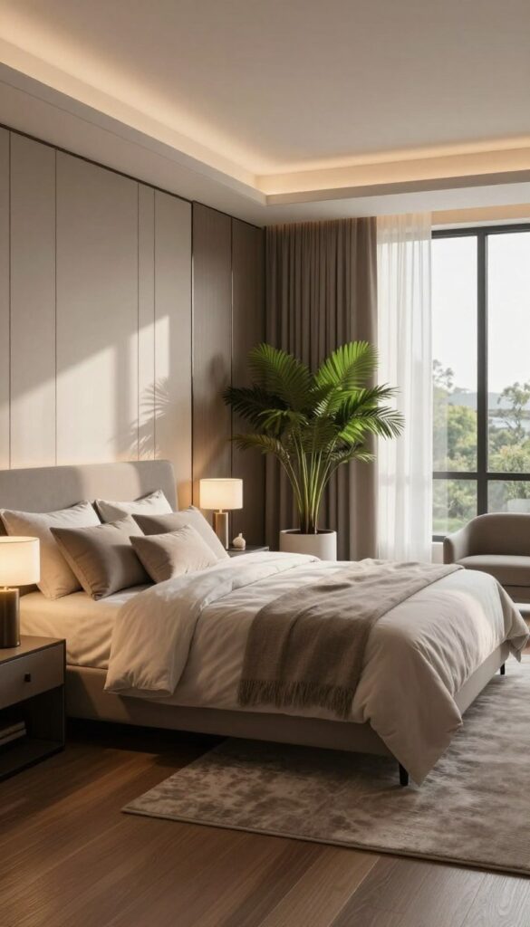7 Modern Bedroom Decor Ideas for a Luxury Neutral Aesthetic