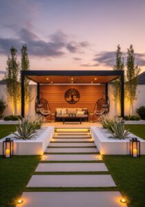 3 Elegant Backyard Retreat Modern Outdoor Living by Candela