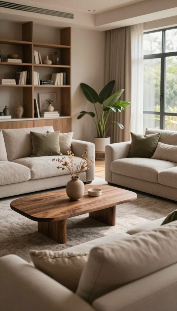 Quiet luxury living room