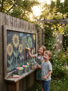 5 Kids Outdoor Art Ideas for Creative Backyard Play