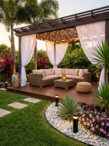 5 Elegant Patio Furniture Ideas for a Cozy Outdoor Space